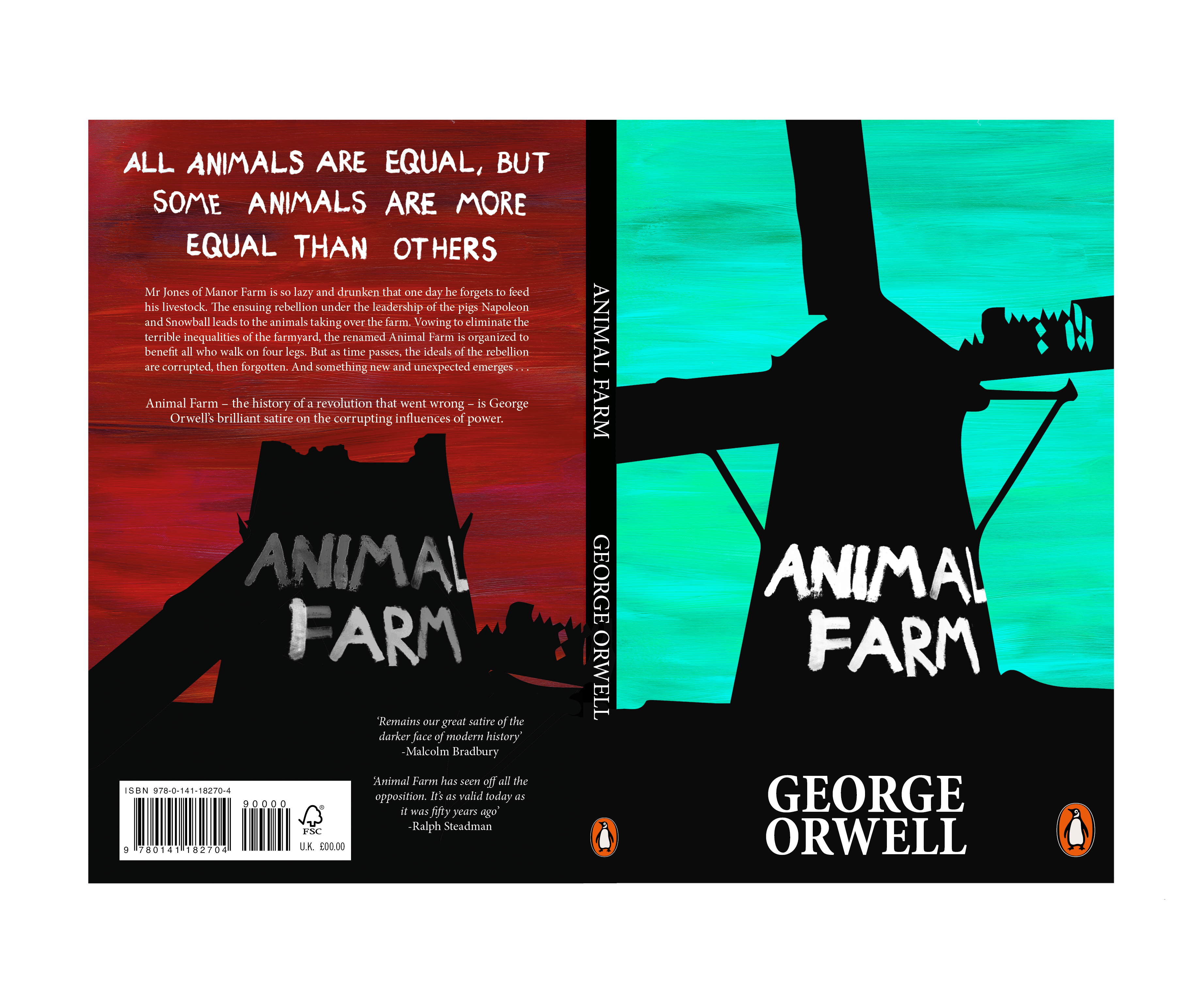 Penguin Book Cover Submission – Animal Farm – David Rothwell